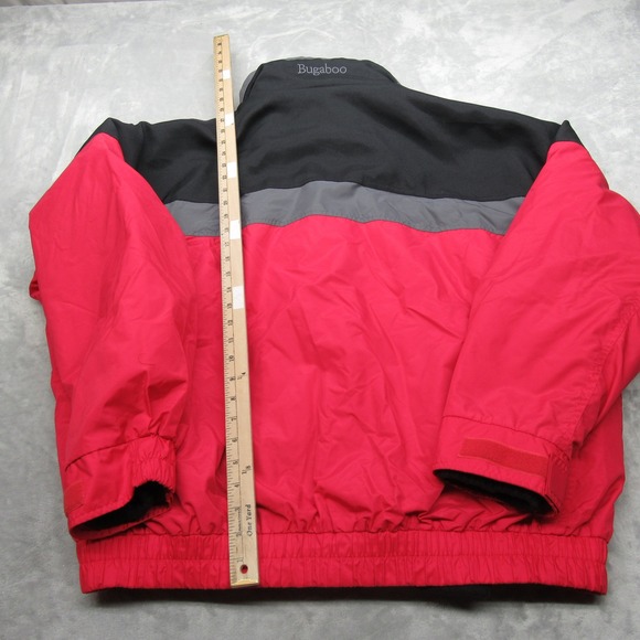 Columbia Jacket Men XL Red Removable Fleece Liner Full Zip Waterproof 3-in-1 VTG - Picture 14 of 16